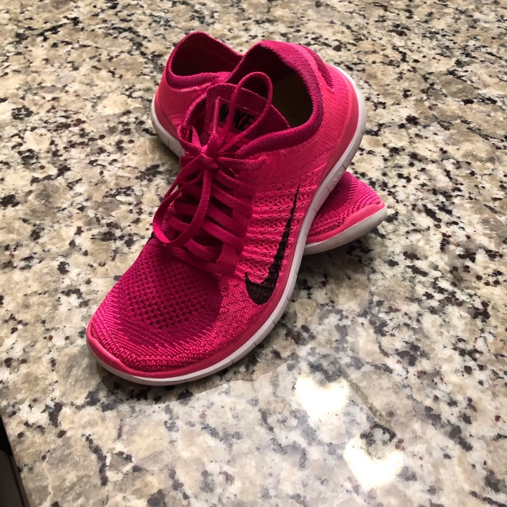 Pink Nike Frer Fly Knit